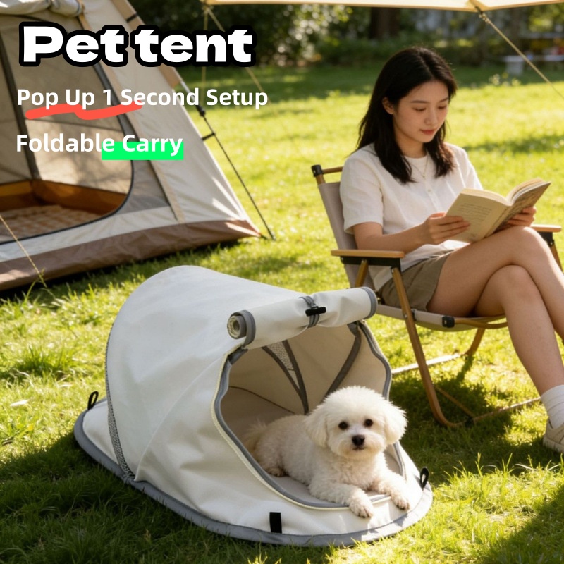 Outdoor Adventure Tent - Portable Pop Up Dog Tent Sun