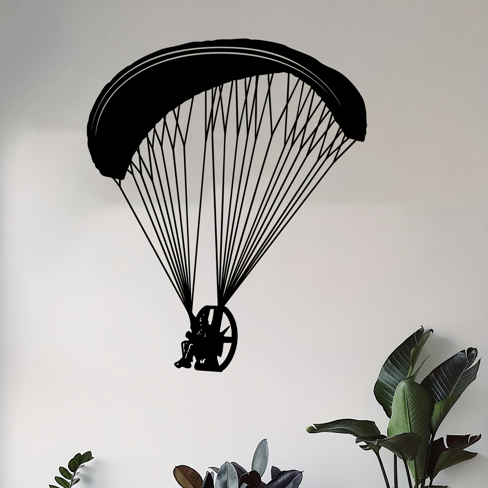Outdoor Adventure Brands - Brand Metal Wall Art Skydiver Parachute