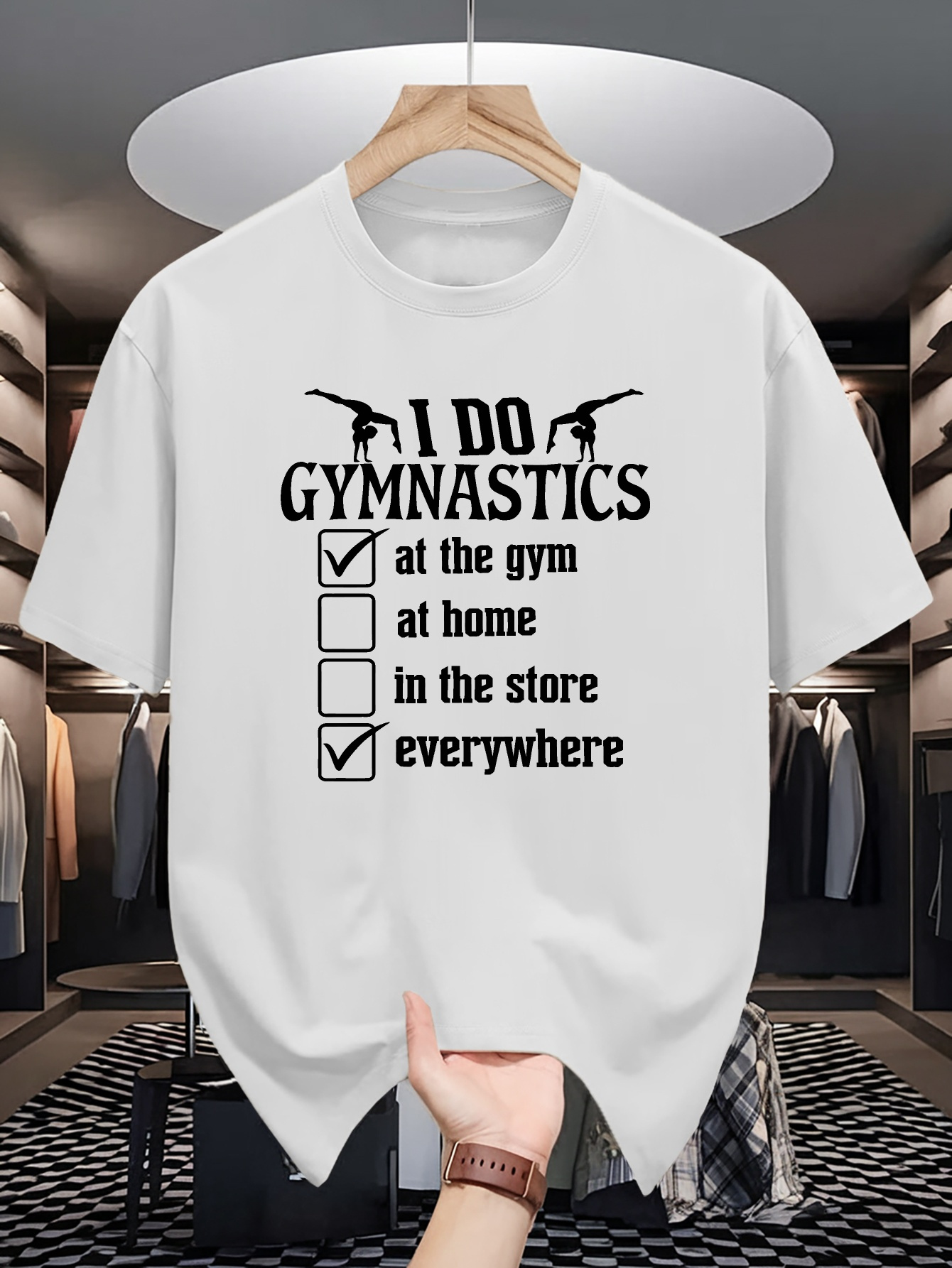 Outdoor Adventure Hobbies - Mens Crew Neck T Shirt Kayak