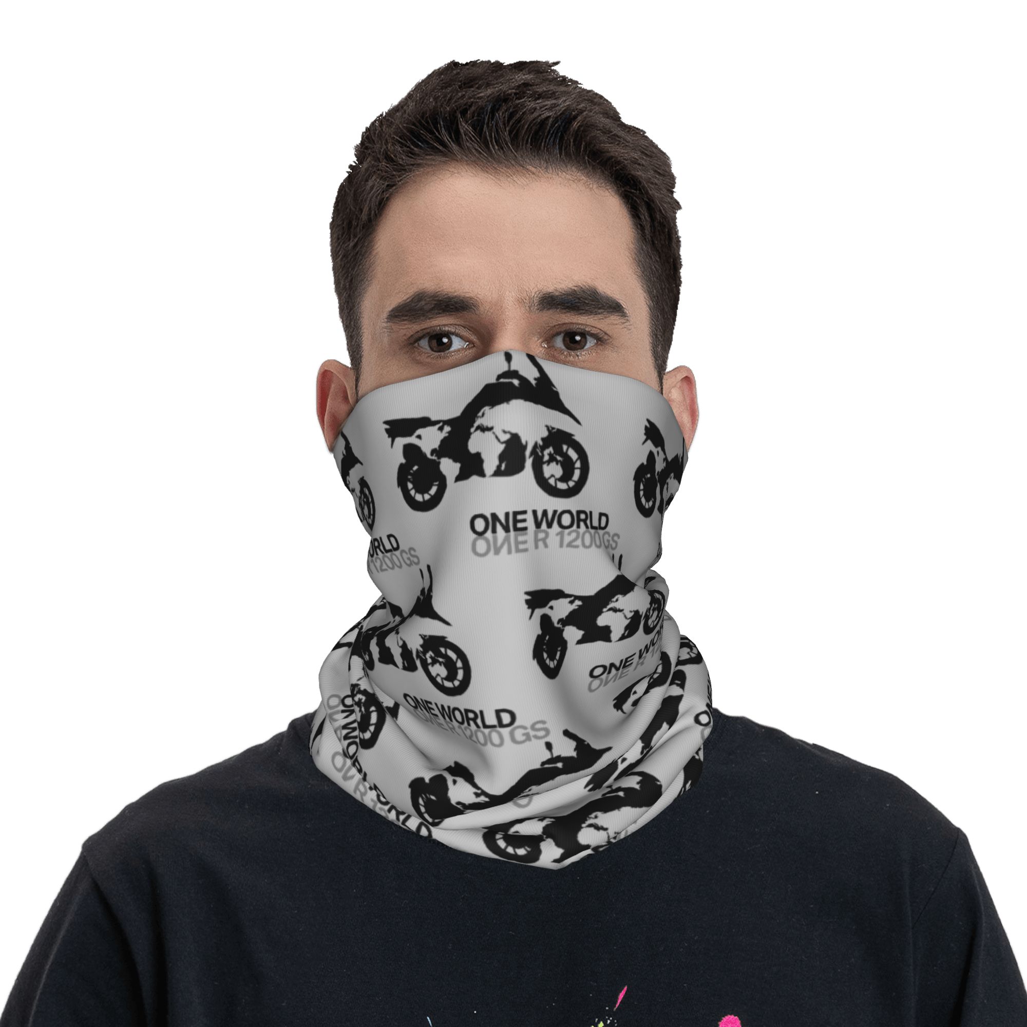 Outdoor Adventure Youtube - Custom GS Motorcycle Bandana Neck Gaiter