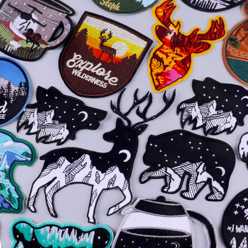 Outdoor Adventure And Travel Show - Deer Patch Adventure Travel Embroidered Patches