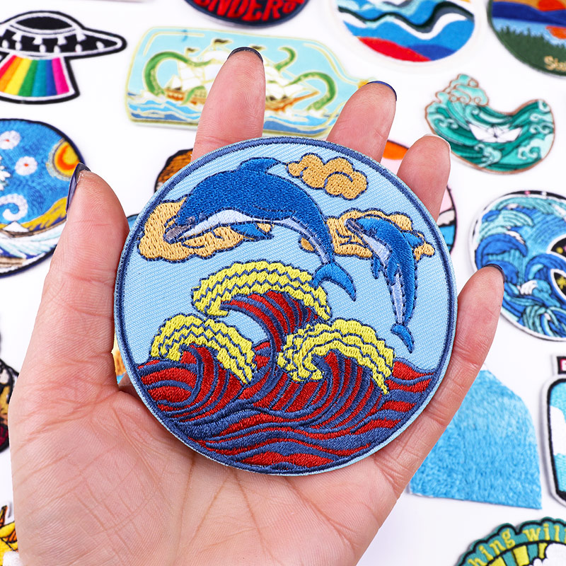 Iron On Patches DIY Outdoor Tr - Outdoor Adventure And Travel Show ulasan dan harga
