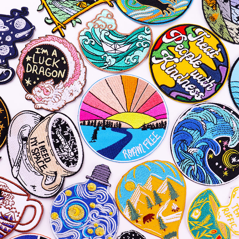Iron On Patches DIY Outdoor Tr - Outdoor Adventure And Travel Show ulasan dan harga