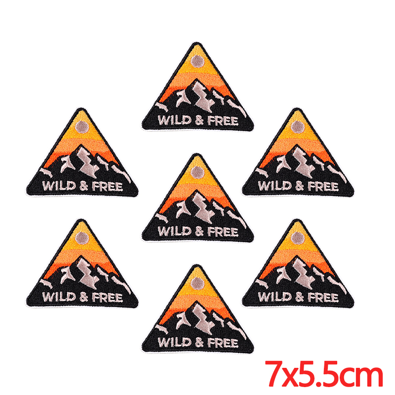 10PCS/Lot Explorer Emblem Embr - Outdoor Adventure And Travel Show ulasan dan harga