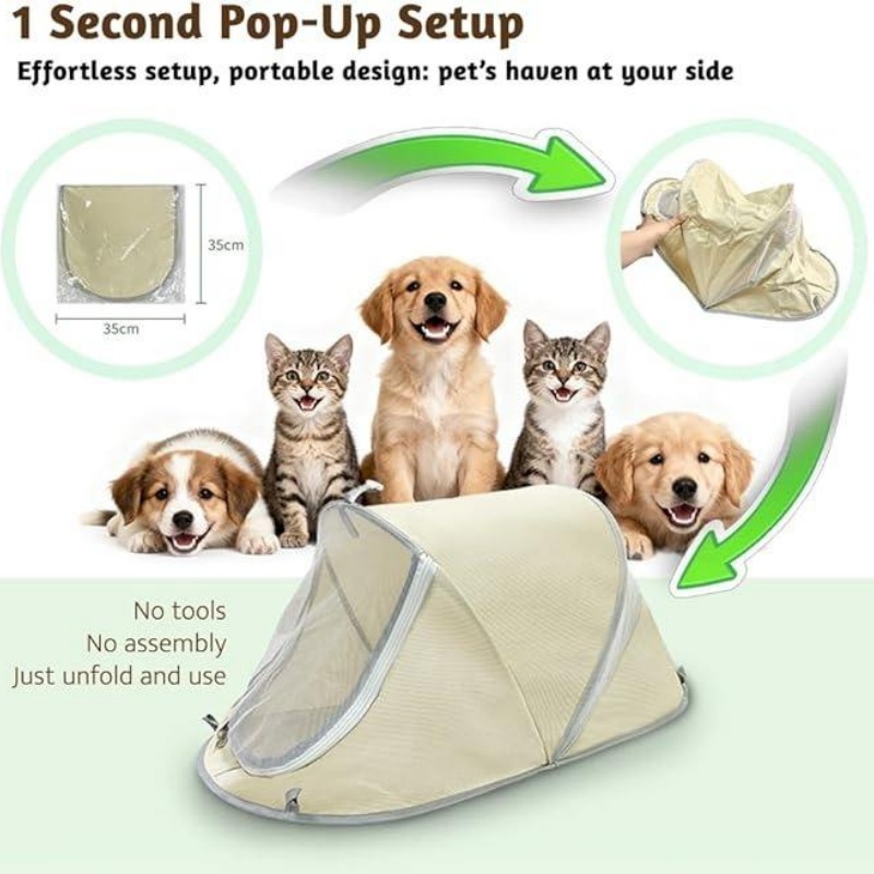 Portable Pop Up Dog Tent Sun P - Outdoor Adventure Tent ulasan dan harga