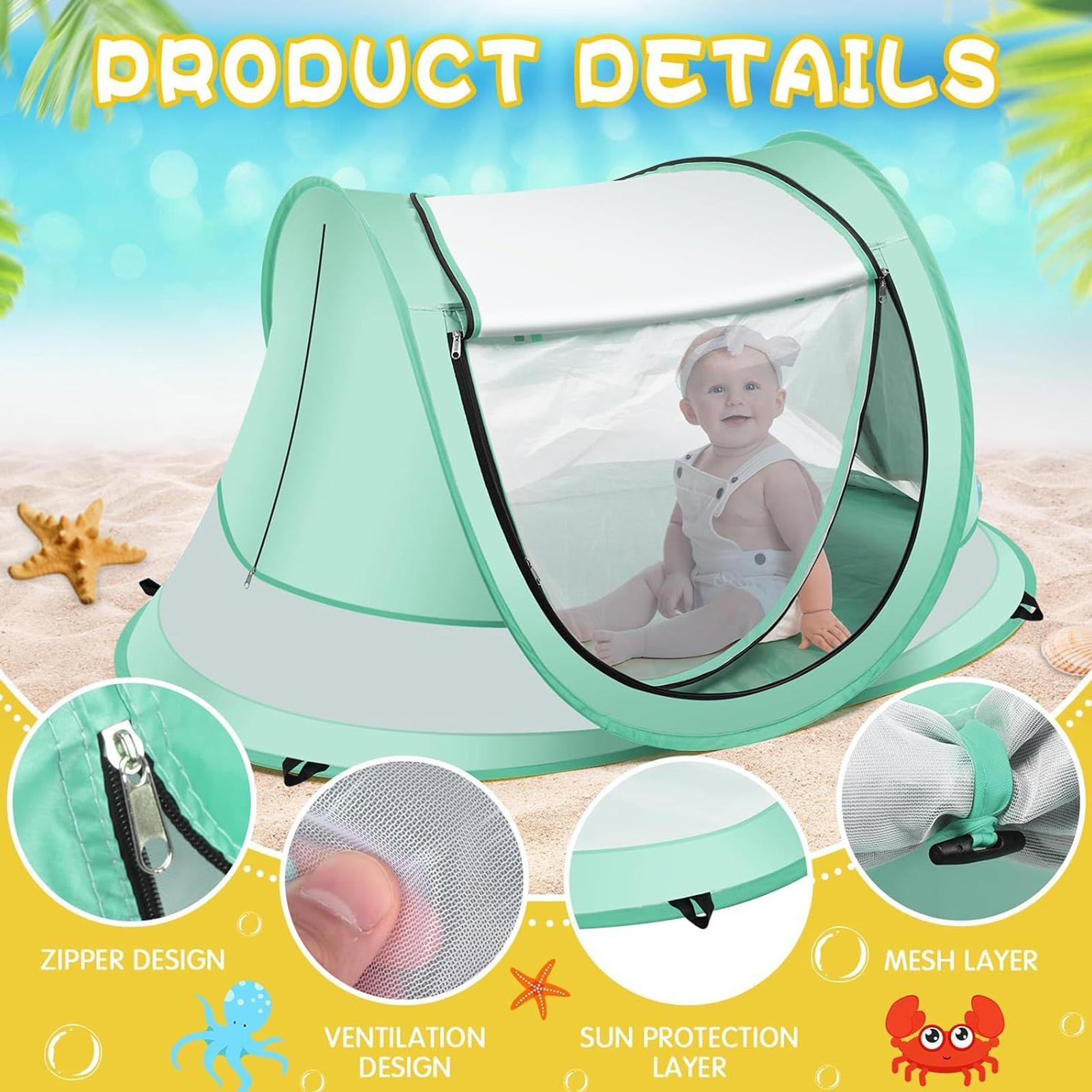 Toddler Beach Tent Outdoor Bab - Outdoor Adventure Tent ulasan dan harga