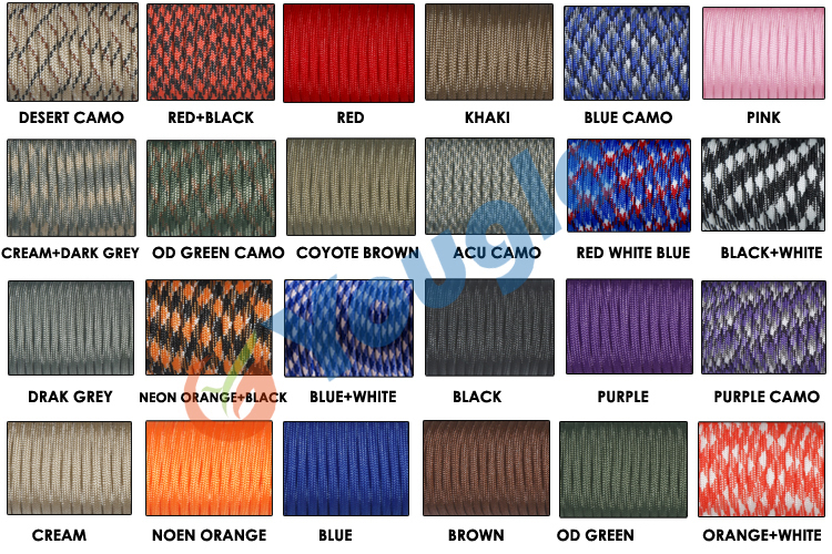 100 meters (320 feet ) Spool 5 - Paracord 550 Feet ulasan dan harga