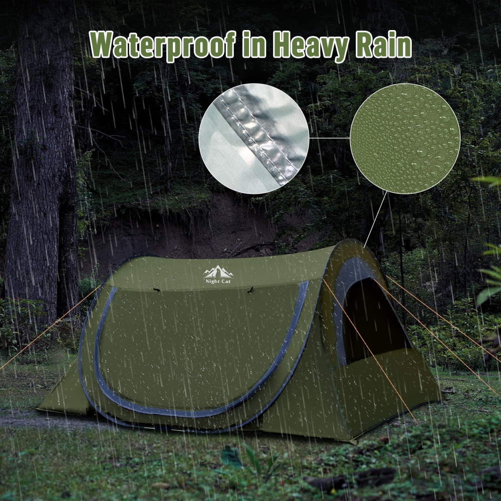 Night Cat Pop Up Tent 2 Person - Outdoor Adventure Tent ulasan dan harga