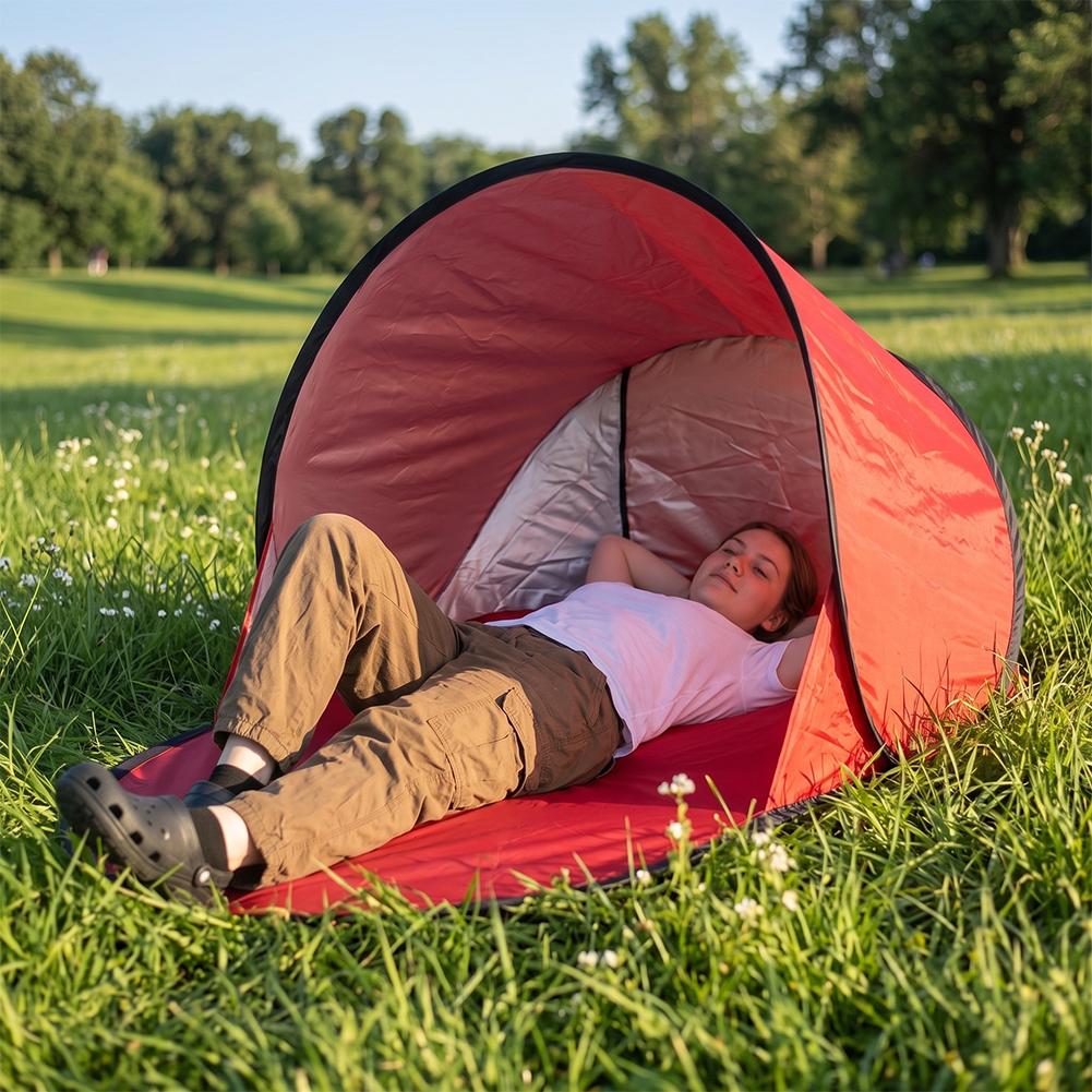 Pop Up Beach Tent UPF50+ UV Pr - Outdoor Adventure Tent ulasan dan harga
