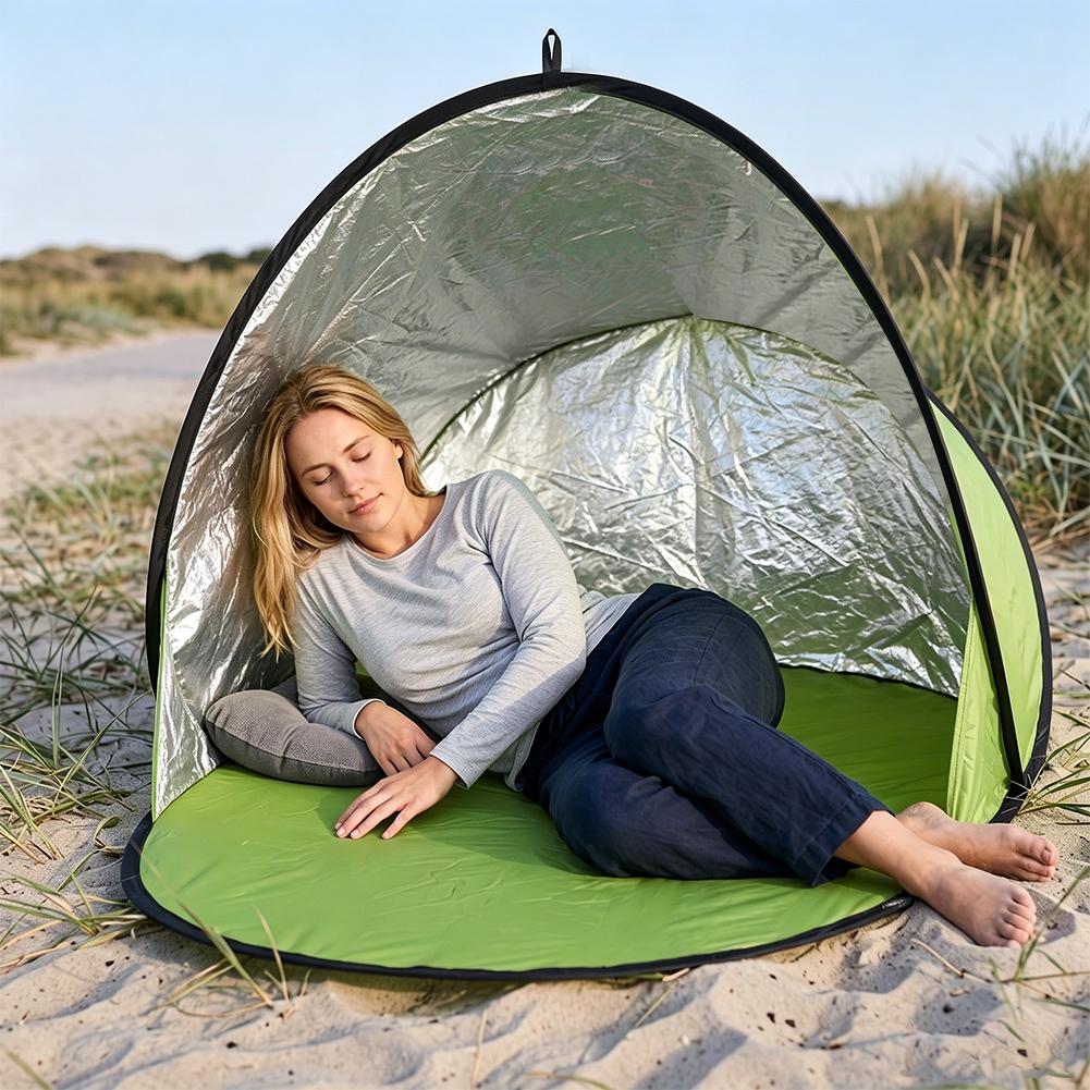 Pop Up Beach Tent UPF50+ UV Pr - Outdoor Adventure Tent ulasan dan harga