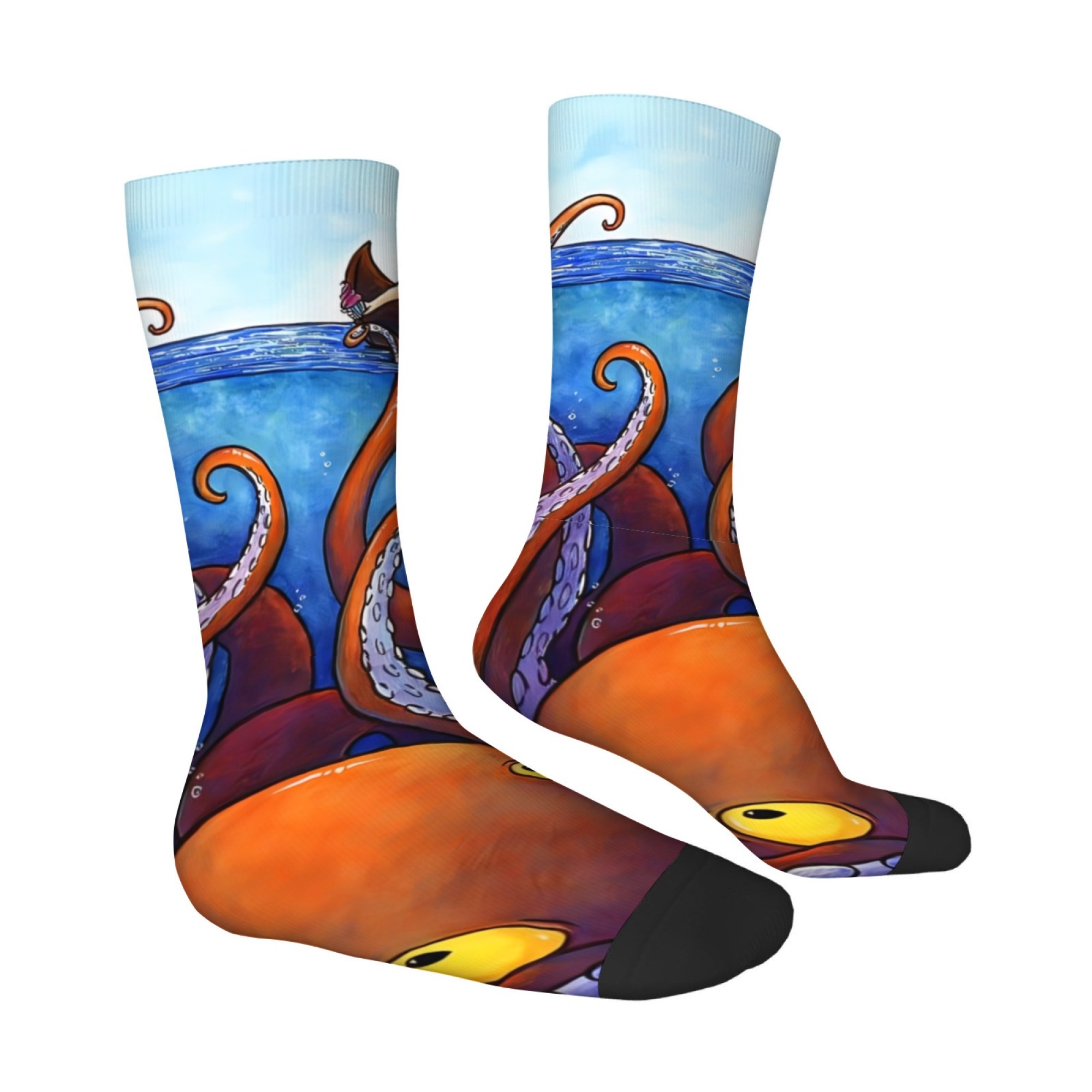 Ocean Adventure Print Socks So - Outdoor Adventure Youtube ulasan dan harga