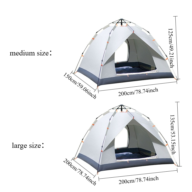 Automatic Pop Up Camping Tent, - Outdoor Adventure Tent ulasan dan harga