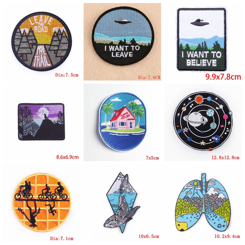 10PCS Rainbow Patch Mountain A - Outdoor Adventure And Travel Show ulasan dan harga